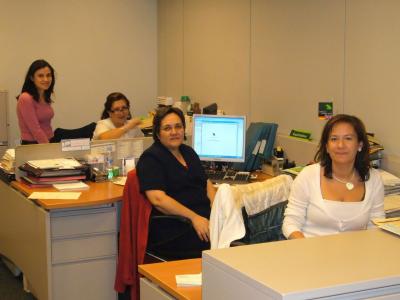 Las chicas de Material de Oficina
